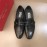 Ferragamo Classic Black Leather Business Shoes For Men 