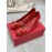 Salvatore Ferragamo New Patent Leather Bow Pointed High Heels For Women Red