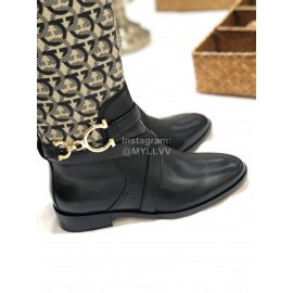 Salvatore Ferragamo Autumn Winter Fashion Calf Boots For Women