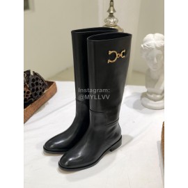 Salvatore Ferragamo Autumn Winter New Calf Boots For Women Black