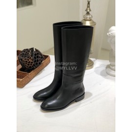 Salvatore Ferragamo Autumn Winter New Black Calf Boots For Women