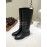 Salvatore Ferragamo Autumn Winter New Black Calf Boots For Women