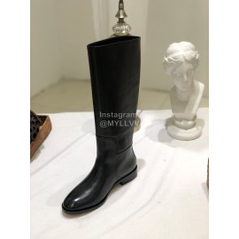 Salvatore Ferragamo Autumn Winter New Black Calf Boots For Women