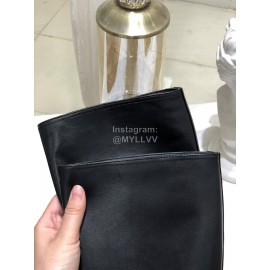 Salvatore Ferragamo Autumn Winter New Black Calf Long Boots For Women