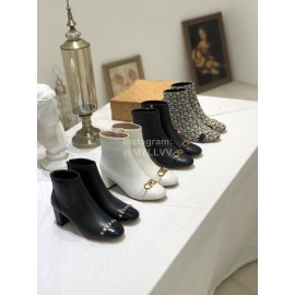 Salvatore Ferragamo Autumn Winter New Calf High Heel Short Boots For Women