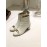 Salvatore Ferragamo Autumn Winter New Calf High Heel Short Boots For Women White