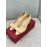 Salvatore Ferragamo Fashion Sheepskin Bow High Heel Shoes For Women Beige