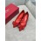 Salvatore Ferragamo Fashion Sheepskin Bow High Heel Shoes For Women Red