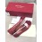 Salvatore Ferragamo Spring Summer New Wave Dot Gauze Shoes For Women Wine Red
