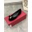 Salvatore Ferragamo Fashion Velvet Bow Flat Heels For Women Black