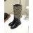 Ferragamo Fashion Cowhide Long Boots For Women