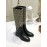 Ferragamo Fashion Cowhide Long Boots For Women