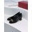 Ferragamo Fashion Gancini Buckle Patent Leather High Heels For Women Black