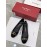 Ferragamo New Gancini Buckle Patent Leather High Heels For Women Black