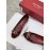 Ferragamo New Gancini Buckle Patent Leather High Heels For Women Wine Red