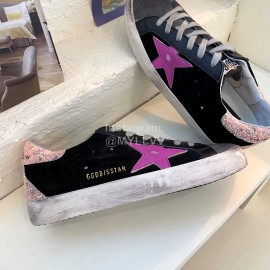 Golden Goose Calf Leather Gray Casual Shoes For Men And Women