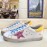 Golden Goose Calf Leather Casual Shoes For Men And Women