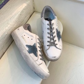 Golden Goose Calf Leather Casual Shoes For Men And Women Red