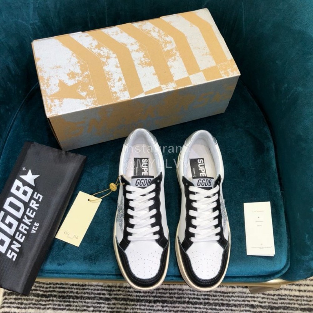 Golden Goose Fashion Thick Soled Casual Board Shoes For Men And Women Black