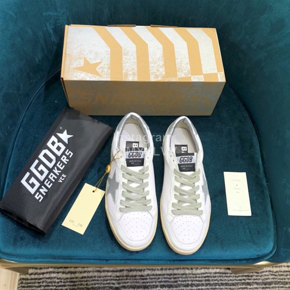 Golden Goose Fashion Thick Soled Casual Board Shoes For Men And Women Silver