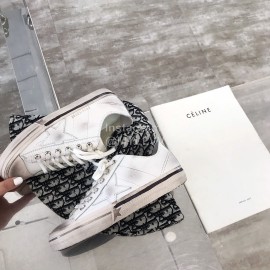 Golden Goose Calf Leather Fashion Casual Shoes For Women Gray