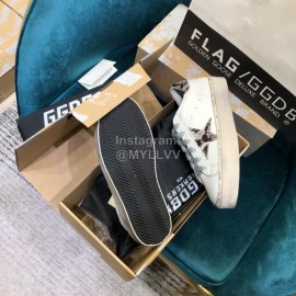 Golden Goose Versatile Calf Leather Fashion Casual Shoes For Men And Women 