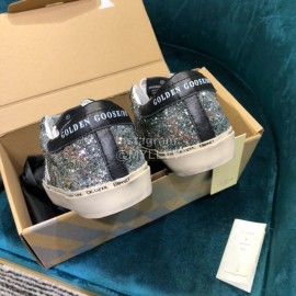 Golden Goose Sequins Calf Leather Fashion Casual Shoes For Men And Women 