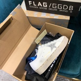 Golden Goose Versatile Calf Leather Casual Shoes For Men And Women 