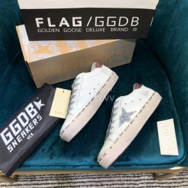 Golden Goose Versatile Calf Leather Fashion Shoes For Men And Women 