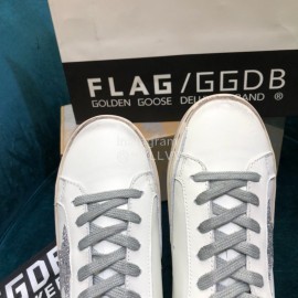 Golden Goose Versatile Calf Leather Fashion Shoes For Men And Women 