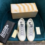 Golden Goose Calf Leather Versatile Casual Shoes For Men And Women 