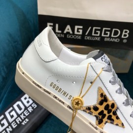 Golden Goose Calf Leather Versatile Casual Shoes For Men And Women 