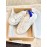 Golden Goose Thick Soled Calf Leather Casual Shoes For Women Blue