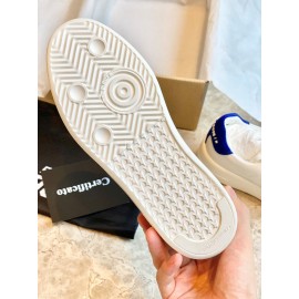 Golden Goose Thick Soled Calf Leather Casual Shoes For Women Blue