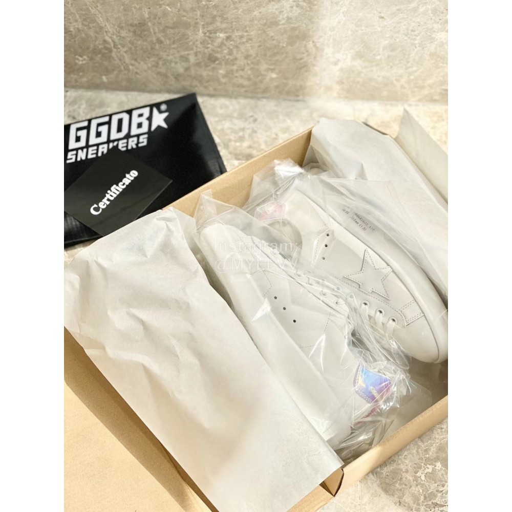 Golden Goose Thick Soled Calf Leather Casual Shoes For Women