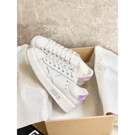 Golden Goose Thick Soled Calf Leather Casual Shoes For Women