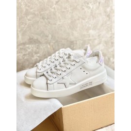 Golden Goose Thick Soled Calf Leather Casual Shoes For Women