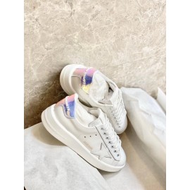 Golden Goose Thick Soled Calf Leather Casual Shoes For Women