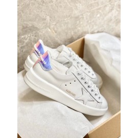 Golden Goose Thick Soled Calf Leather Casual Shoes For Women