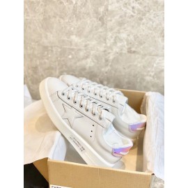 Golden Goose Thick Soled Calf Leather Casual Shoes For Women