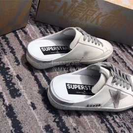 Golden Goose Fashion Calf Casual Sandals For Women Gray