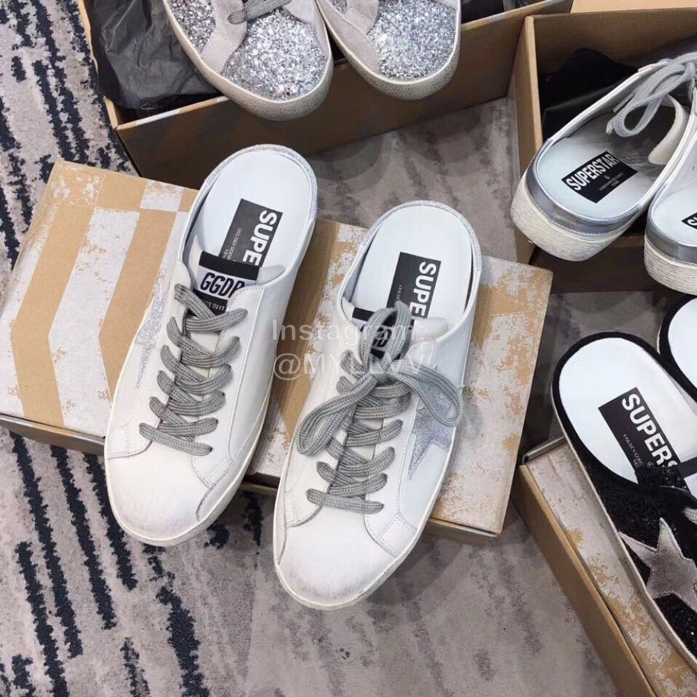 Golden Goose Fashion Calf Casual Sandals For Women White