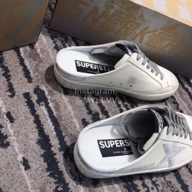 Golden Goose Fashion Calf Casual Sandals For Women White