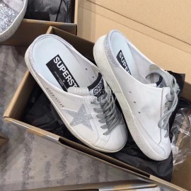 Golden Goose Fashion Calf Casual Sandals For Women White