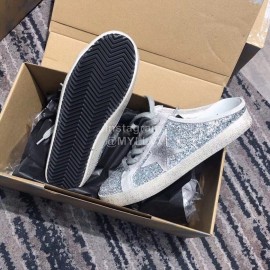 Golden Goose Fashion Calf Casual Sandals For Women Silver