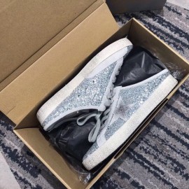 Golden Goose Fashion Calf Casual Sandals For Women Silver