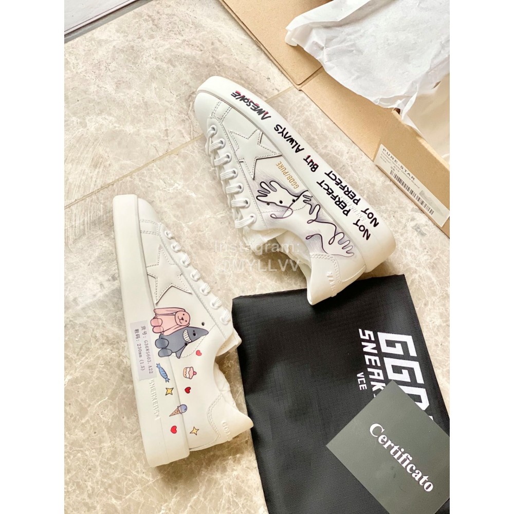 Golden Goose Summer Soft Calf Casual Shoes For Women 