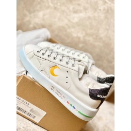 Golden Goose Summer Printed Soft Calf Casual Shoes For Women 