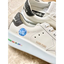 Golden Goose Summer Printed Soft Calf Casual Shoes For Women 