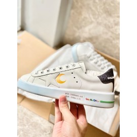 Golden Goose Summer Printed Soft Calf Casual Shoes For Women 